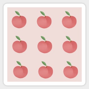 Everything's peachy Sticker